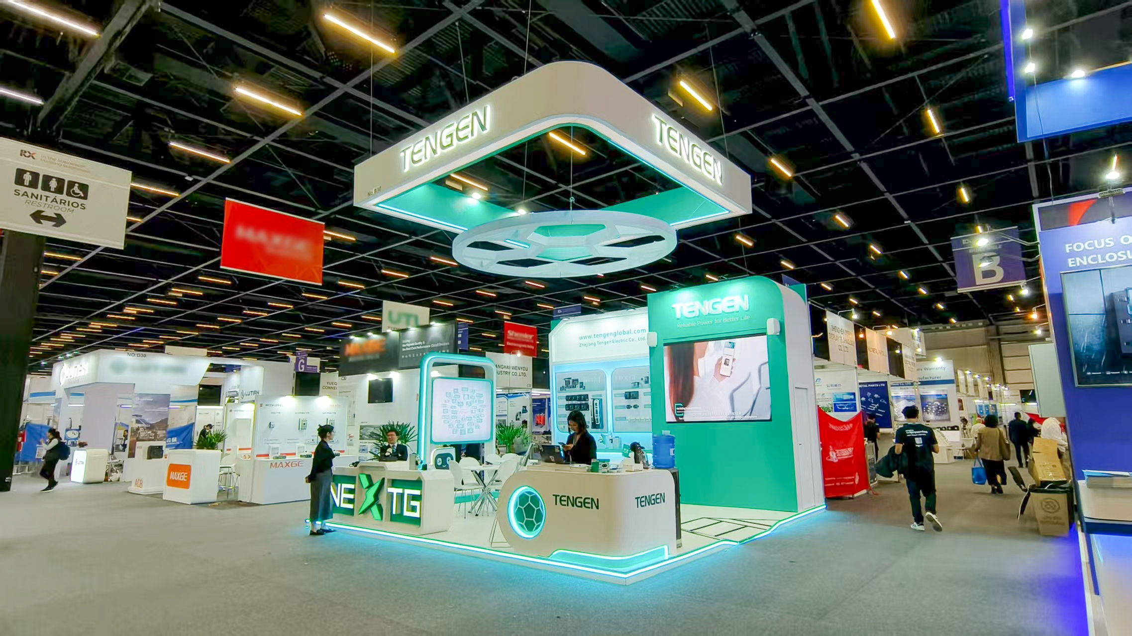 闪耀拉美丨z6尊龙旗舰厅亮相FIEE巴西国际电力展